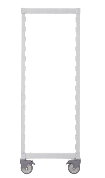Cambro CPMPK2167480 Camshelving® Post Kit for Mobile Unit - 21" x 67", Speckled Gray