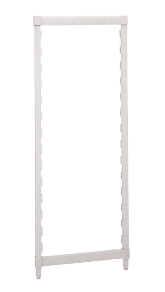 Cambro CSPK2464480 Camshelving Post Kit - 24x64" Speckled Gray75"H