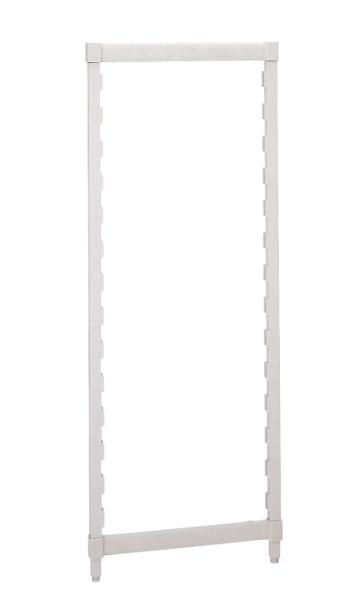 Cambro CPPK2484480 Camshelving® Post Kit - 24" x 84", Speckled Gray