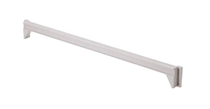 Cambro CPTR72480 72" Camshelving® Premium Traverse, Speckled Gray