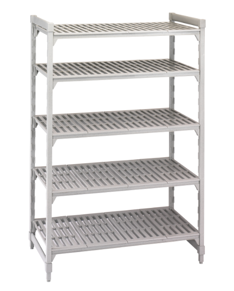 Cambro CPU243072V5480 Camshelving Premium Vented Shelving Unit - 5 Shelves, 30"L x 24"W x 72"H