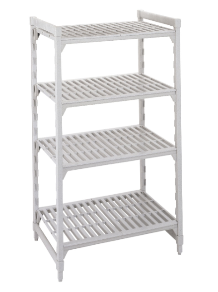 Cambro CPU246072V4480 Camshelving Premium Vented Shelving Unit - 4 Shelves, 60"L x 24"W x 72"H