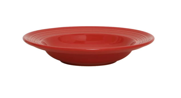 Tuxton CQD-090 12 oz Concentrix®© Soup Bowl - Ceramic, Cayenne - 2ea/Case