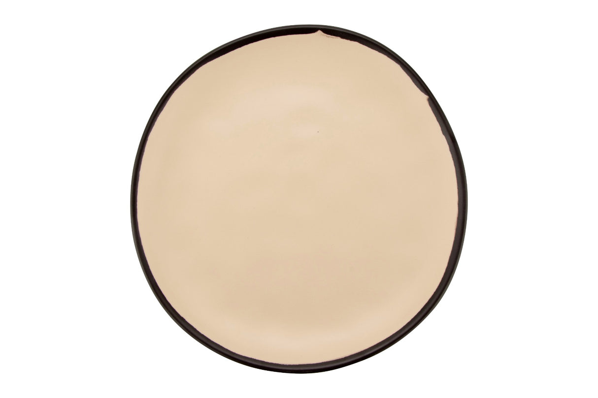 GET CS-100-MA Melamine Plate Round 10-1/2, Manila