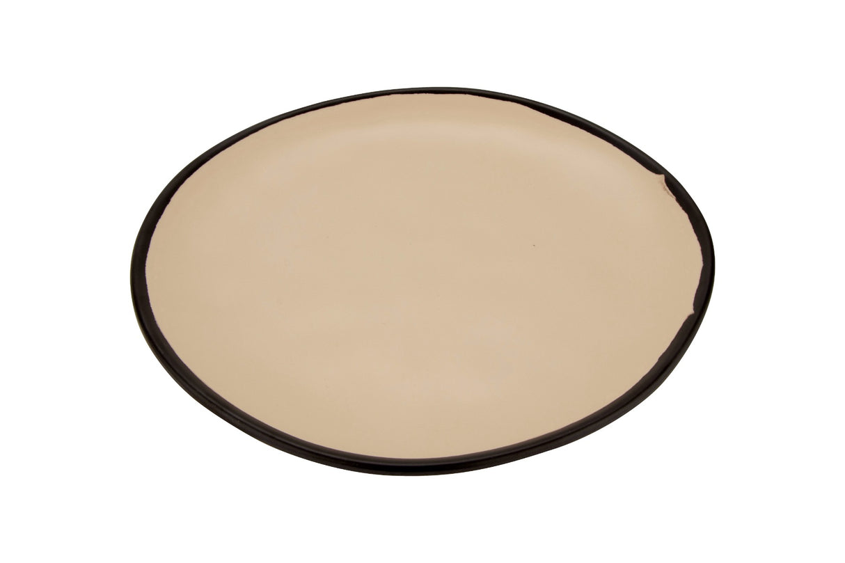 GET CS-100-MA Melamine Plate Round 10-1/2, Manila