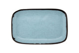 GET CS-1170-GBL Melamine Plate Rectangular 12", Gray Blue