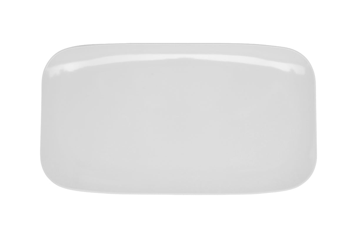 GET CS-6113-W Melamine Platter Rectangular, 18" White