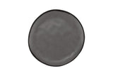 GET CS-90-GR Melamine Plate Round 9", Speckled Gray