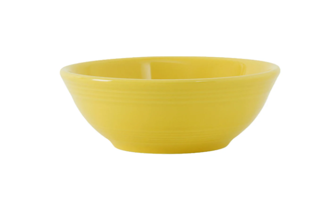 Tuxton CSB-1303 13 oz Concentrix®© Nappie - Ceramic, Saffron - 2ea/Case