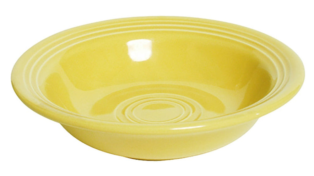 Tuxton CSD-052 Concentrix China Fruit Dish / Monkey Bowl 4-1/2 oz. - Saffron - 24/Case