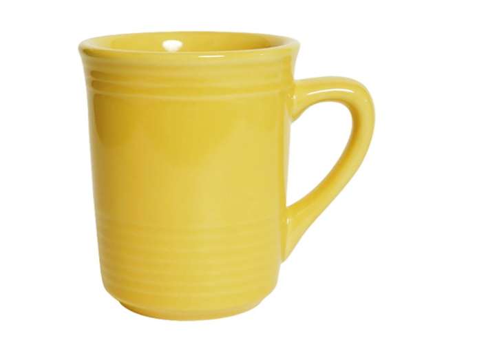 Tuxton CSM-085 8 oz Concentrix®© Gala Mug - Ceramic, Saffron
