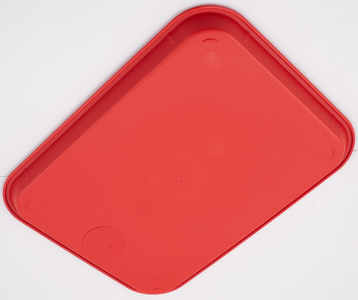 Carlisle CT101405 Cafeteria Tray 11X14 Red Polypropylene, 24ea/cs