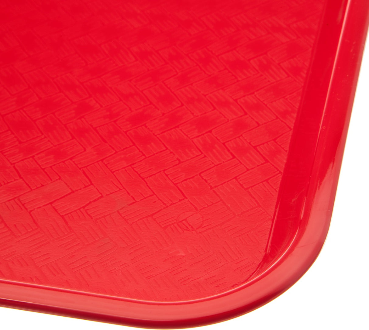 Carlisle CT101405 Cafeteria Tray 11X14 Red Polypropylene, 24ea/cs