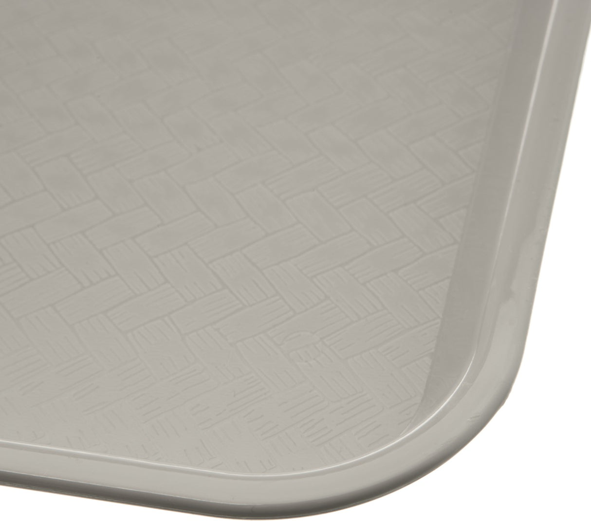 Carlisle CT101423 Cafe Polypropylene Fast Food Cafeteria Tray 11" x 14" - Gray - 24/Case