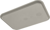 Carlisle CT121623 Cafe Polypropylene Fast Food Cafeteria Tray 12" x 16" - Gray - 24/Case