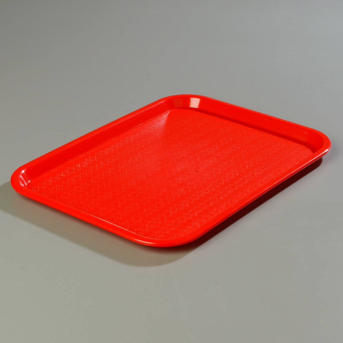 Carlisle CT101405 Cafeteria Tray 11X14 Red Polypropylene, 24ea/cs