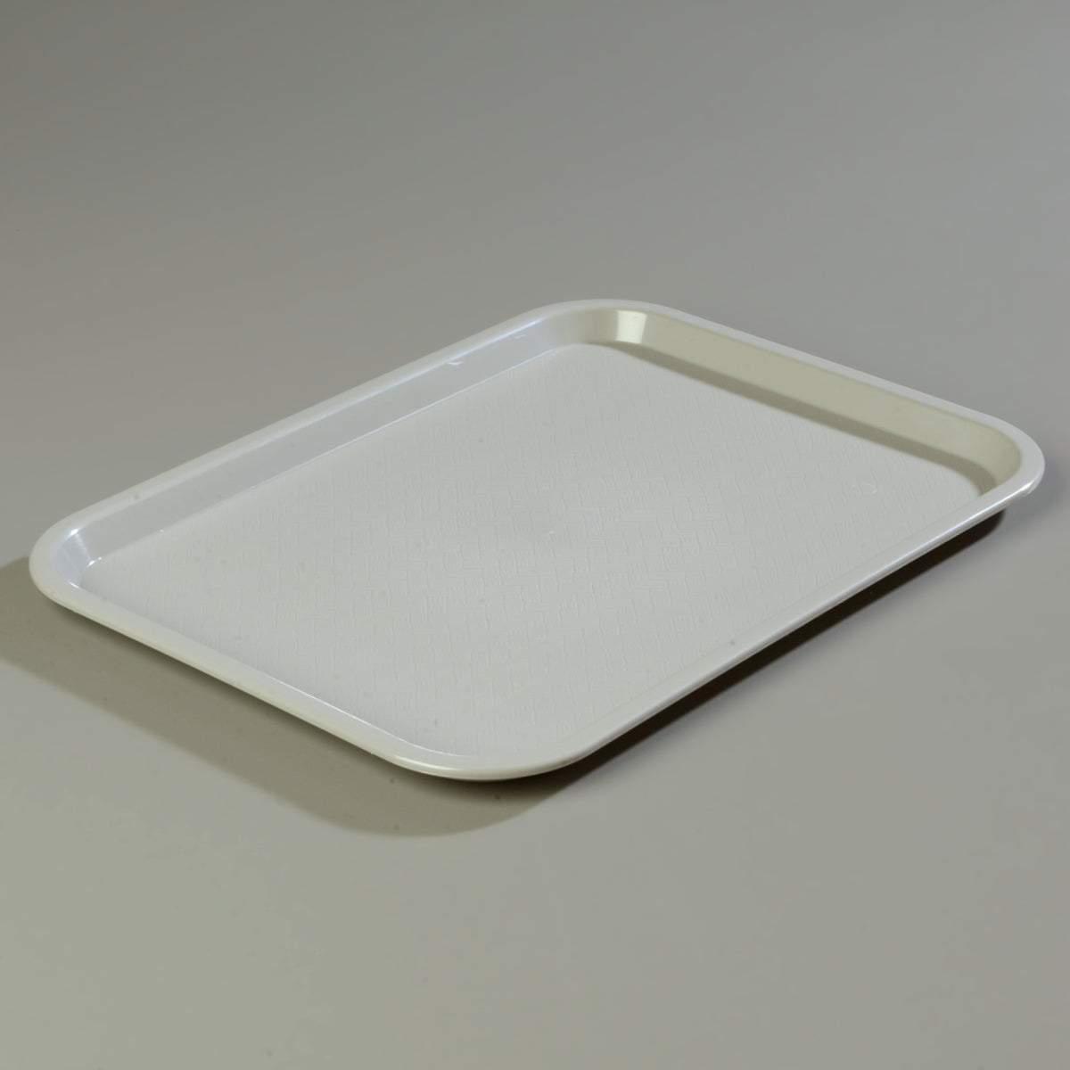 Carlisle CT101423 Cafe Polypropylene Fast Food Cafeteria Tray 11" x 14" - Gray - 24/Case
