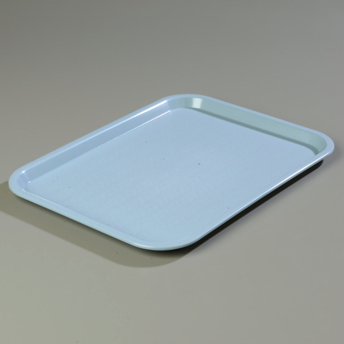 Carlisle CT101459 Cafe Polypropylene Fast Food Cafeteria Tray 11" x 14" - Slate Blue - 24/Case