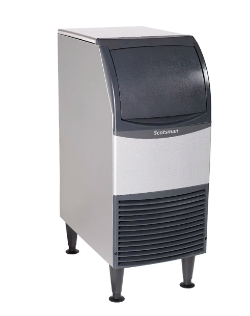 Scotsman CU0715MA-1 15"W Full Cube Undercounter Ice Machine - 80 lbs/day, Air Cooled, Gravity Drain, 115v