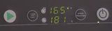 Hobart Centerline CUH-1 Undercounter High Temp Dishwasher with Booster Heater - (24) racks/hr - 208-240v/60/1-ph