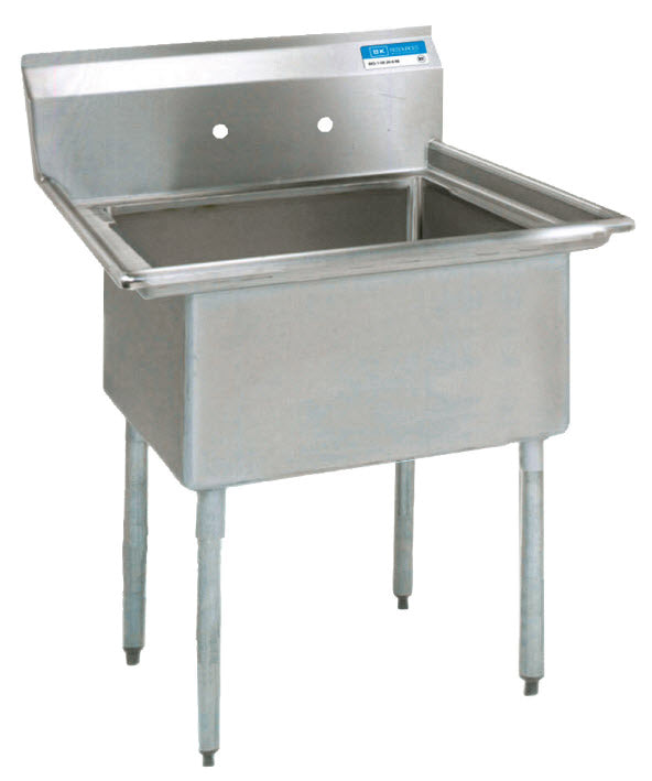 Culitek C1T18181200-E 23 inch stainless steel 1-compartment sink with no drainboard