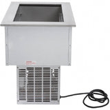 APW Wyott CW-1 Self-Contained Drop-In Refrigerated Cold Food Well 28" x 20" - Holds (1) Pan