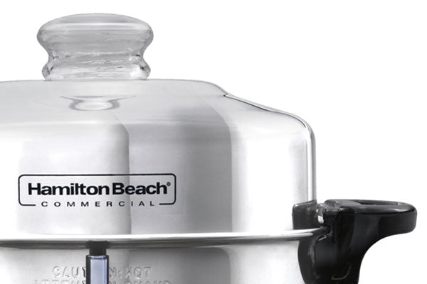 Hamilton Beach D50065 Stainless Steel Commercial Coffee Urn / Percolator with Cup Trip Handle - 60 cup (2.34 gal)