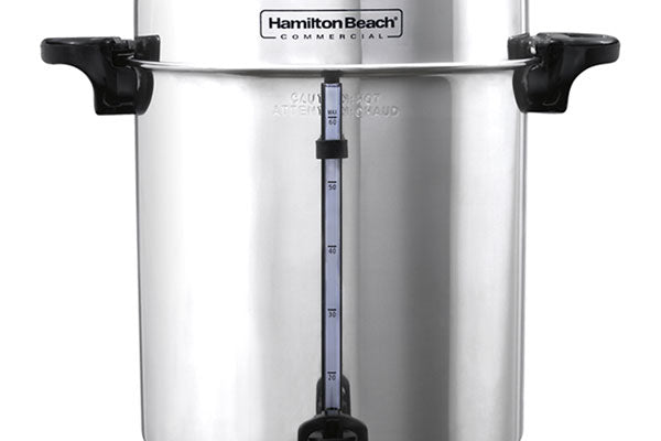 Hamilton Beach D50065 Stainless Steel Commercial Coffee Urn / Percolator with Cup Trip Handle - 60 cup (2.34 gal)