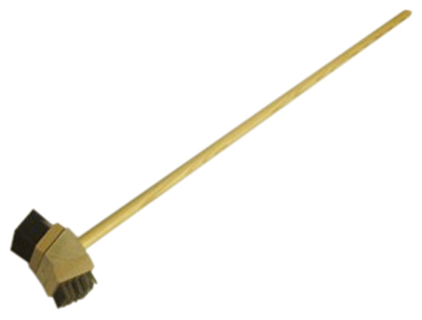 Jayhawk Sales DBB-42 Texas Broiler and Grill Brush with Double Sided Head 44"