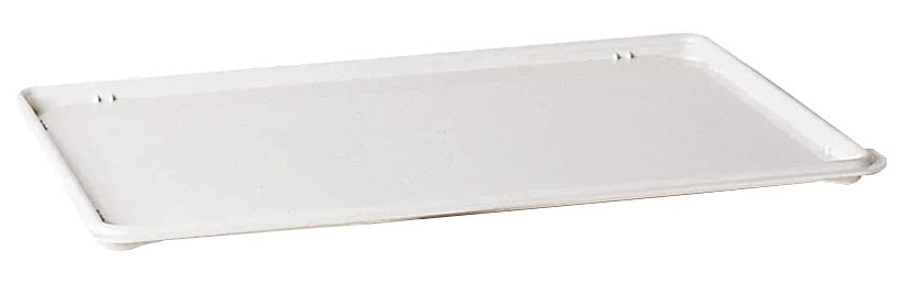 Cambro DBC1826CW148 Camwear Polycarbonate Pizza Dough Box Cover 26"L x 18"W - White