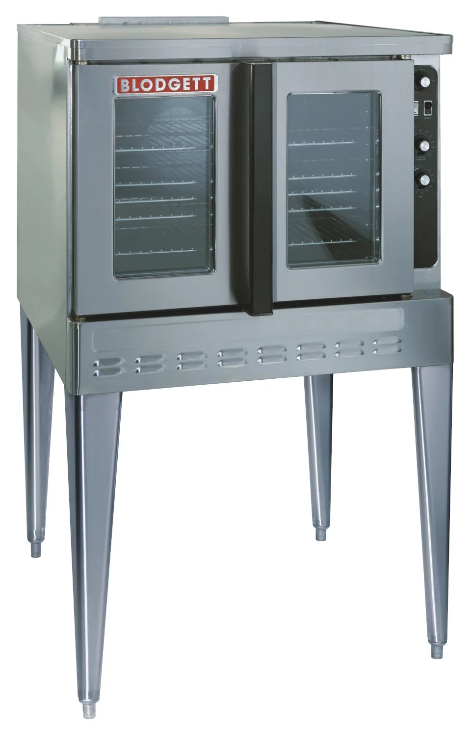 Blodgett DFG-100 SGL Single-Deck Full Size Dual Flow Natural Gas Convection Oven - 55,000 BTU