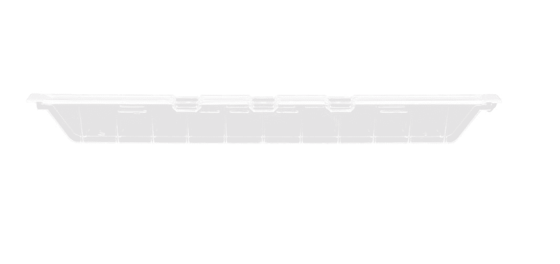 Cambro DIV20135 20 7/8" Divider Bar - Clear