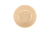 GET DN-314-T SuperMel Melamine Stackable Narrow Rim Oatmeal Nappie Bowl 14 oz. - Tan - 48/Case