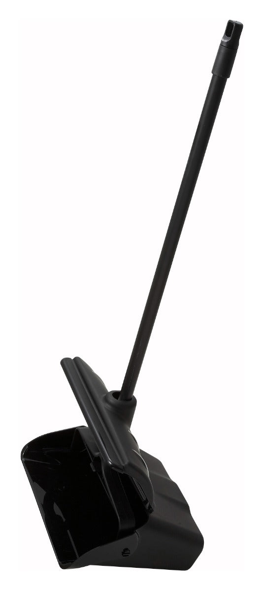 Winco DP-13C Lobby Dust Pan with Wind Break Cover 13" - 10/Case