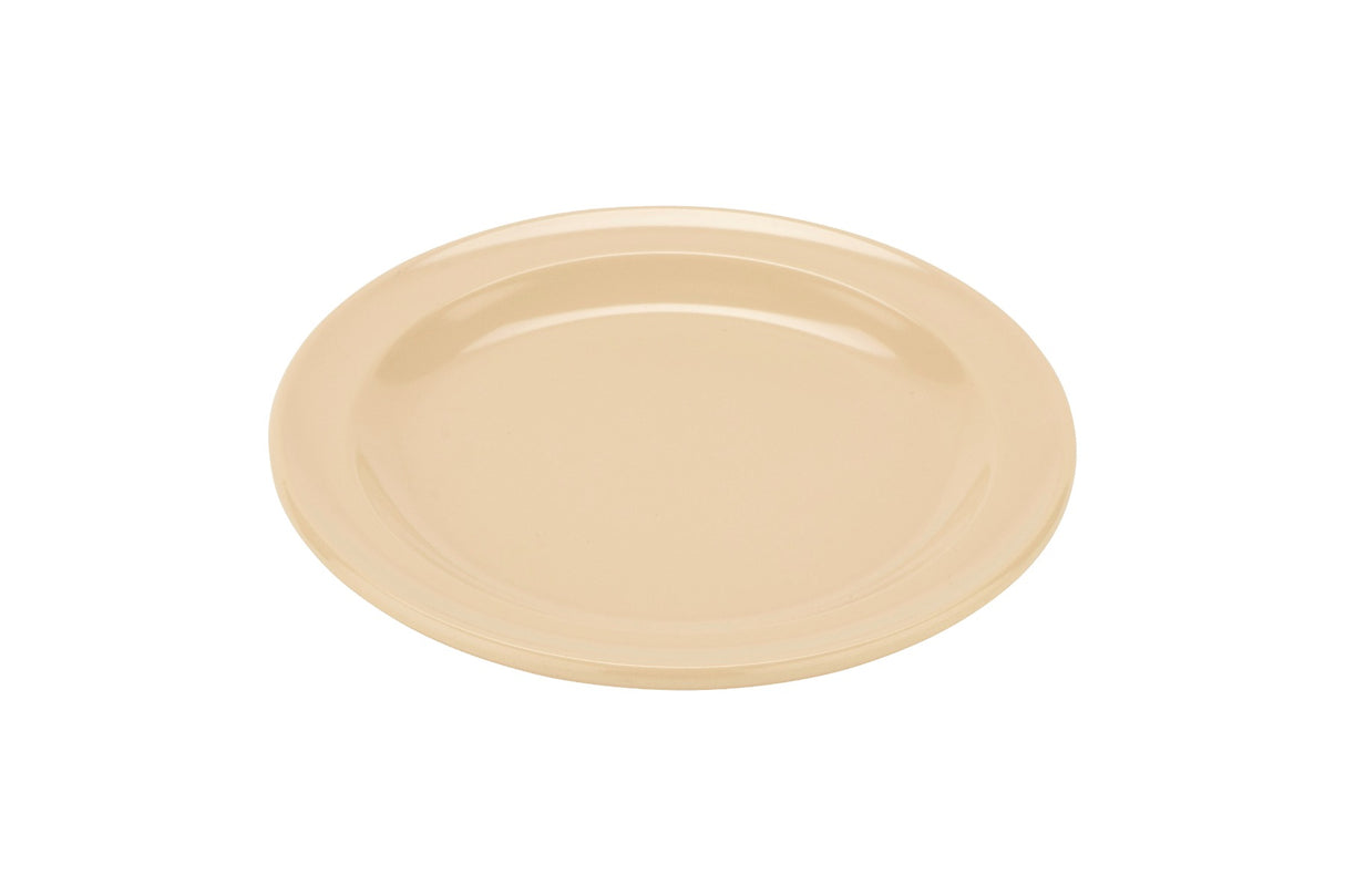 GET DP-505-T Melamine Plate Round 5-1/2", Tan