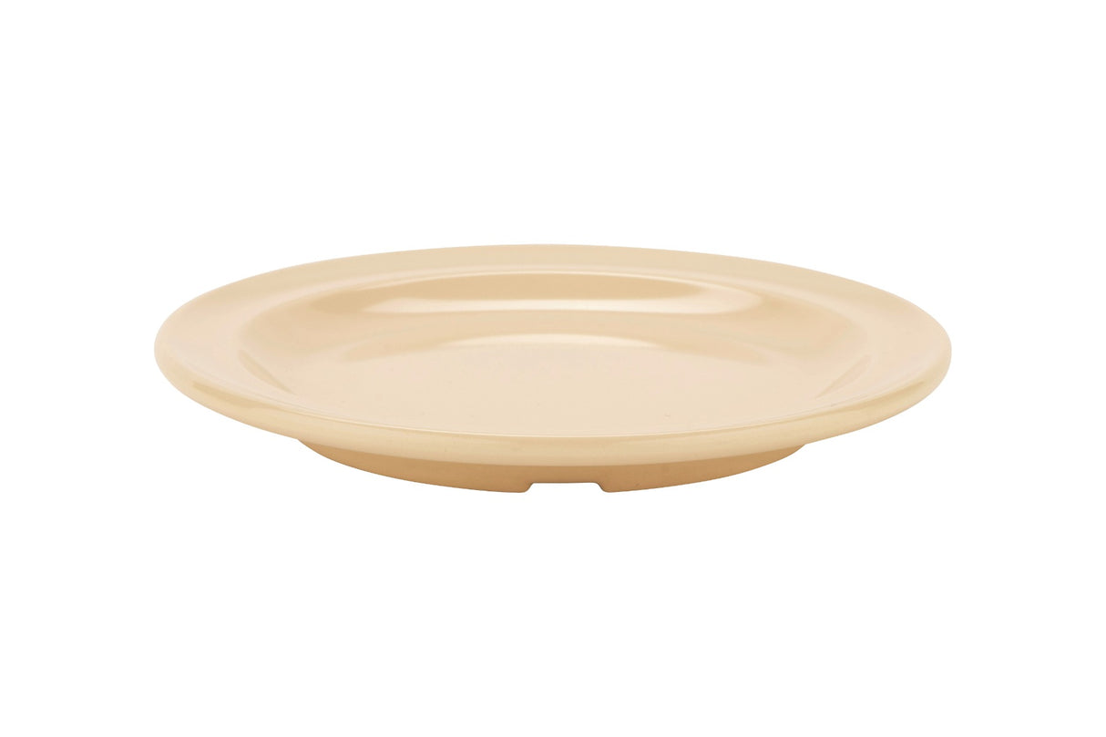 GET DP-505-T Melamine Plate Round 5-1/2", Tan