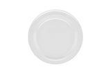 GET DP-507-W SuperMel Melamine Round Dessert Plate 7-1/4" - White - 24/Case