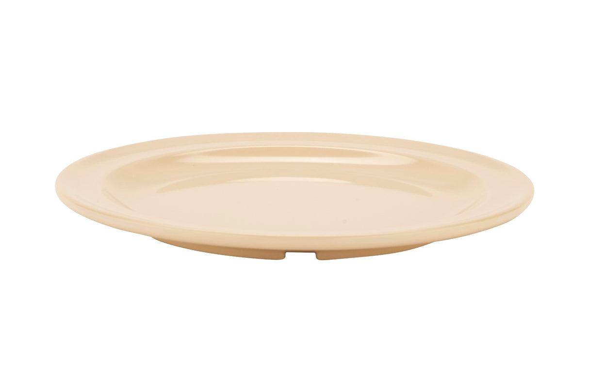 GET DP-508-T SuperMel Melamine Round Lunch / Salad Plate 8" - Tan - 24/Case