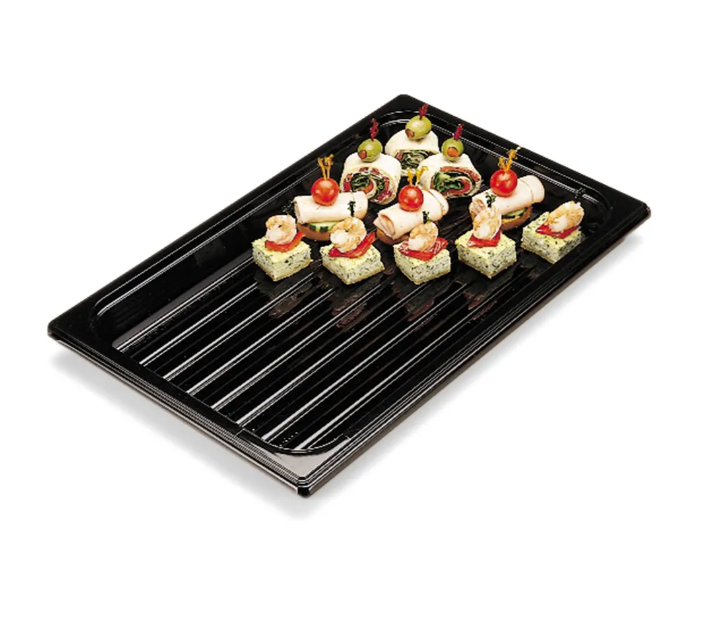 Cambro DT1220CW110 Rectangular Display Tray - 12" x 20", Black
