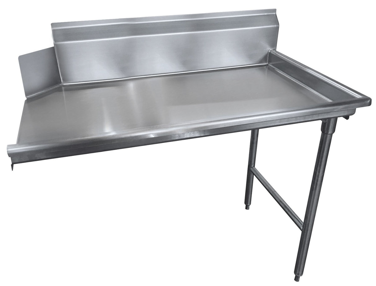 Advance Tabco DTC-S30-48R Stainless Steel Straight Clean Dishtable 47" - Left-to-Right