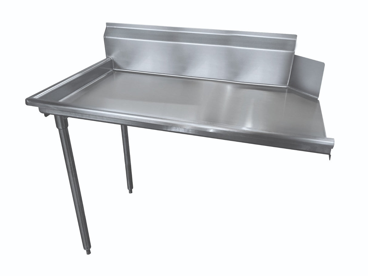 Advance Tabco DTC-S60-36L Super Saver Stainless Steel Straight Clean Dishtable 35" - Left-to-Right