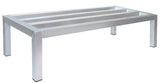 Advance Tabco DUN-2036-8-X Special Value Aluminum Stationary Dunnage Rack 36" x 20" x 8"H - 1500 lb./capacity