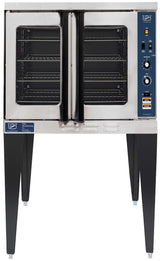 Duke E101-E-208 Single-Deck Full Size Electric Convection Oven with Thermostatic Controls 38" - 208v/3ph