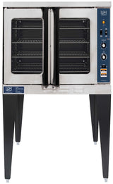 Duke E101-G-LP Single-Deck Full Size Propane Gas Convection Oven with Thermostatic Controls 38" - 40,000 BTU
