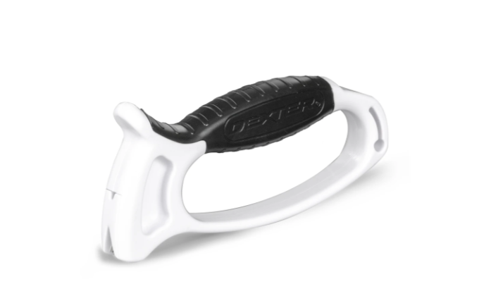 Dexter Russell EDGE-1 SANI-SAFE® Hand-Held Sharpener, White - 6ea/Case