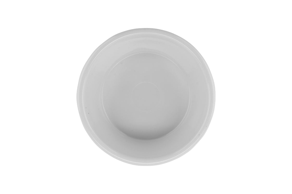 GET ER-040-W Plastic Ramekin Round 4 oz, White