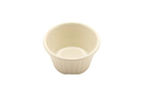 GET F-645-IV Melamine Fluted Ramekin 4 oz. - Ivory - 48/Case