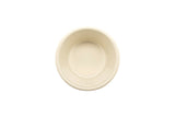 GET F-645-IV Melamine Fluted Ramekin 4 oz. - Ivory - 48/Case