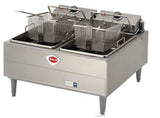 Wells F-30 Countertop Dual Pot Electric Fryer 30 lb. - 208-240v