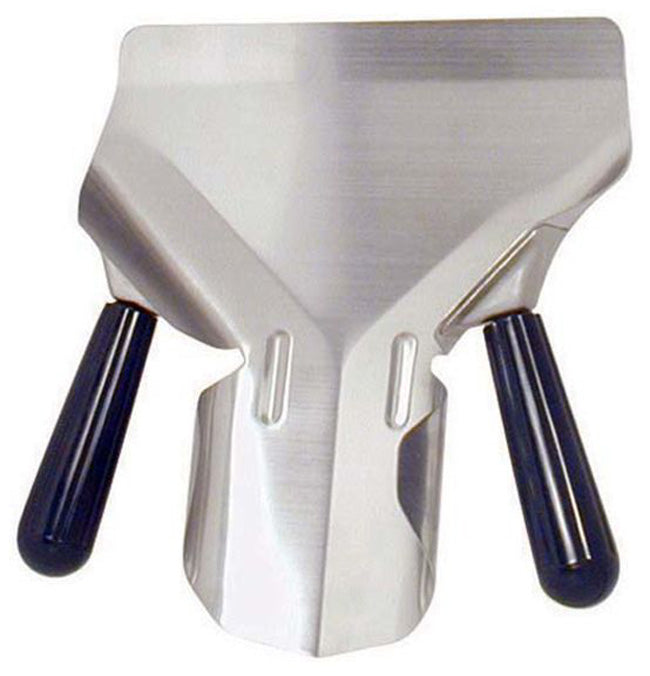 Adcraft FFS-DH Stainless Steel French Fry Scoop/Bagger with Removable Dual Handles